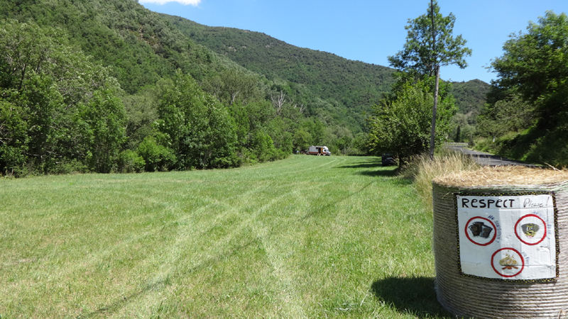 Foinstival de Baillestavy, terrain de bivouac